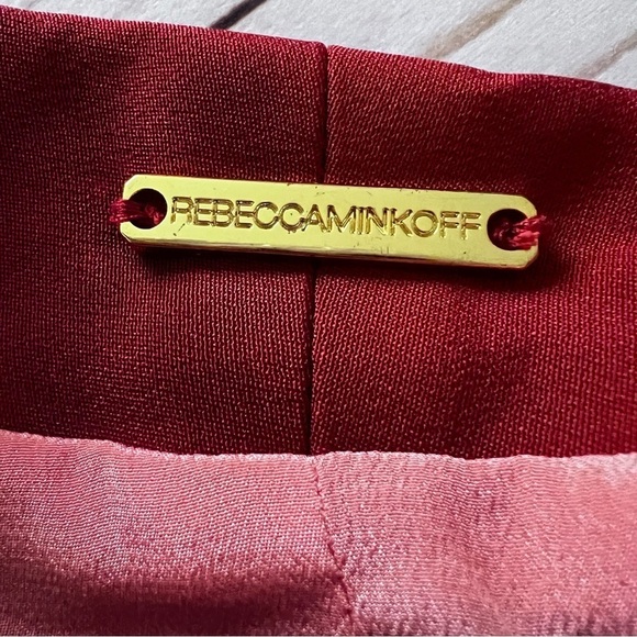 Rebecca Minkoff Silk Jacket in Orange and Pink size Medium - Picture 7 of 15